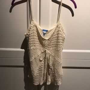 Knit tank top